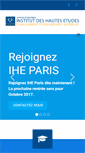 Mobile Screenshot of iheparis.com